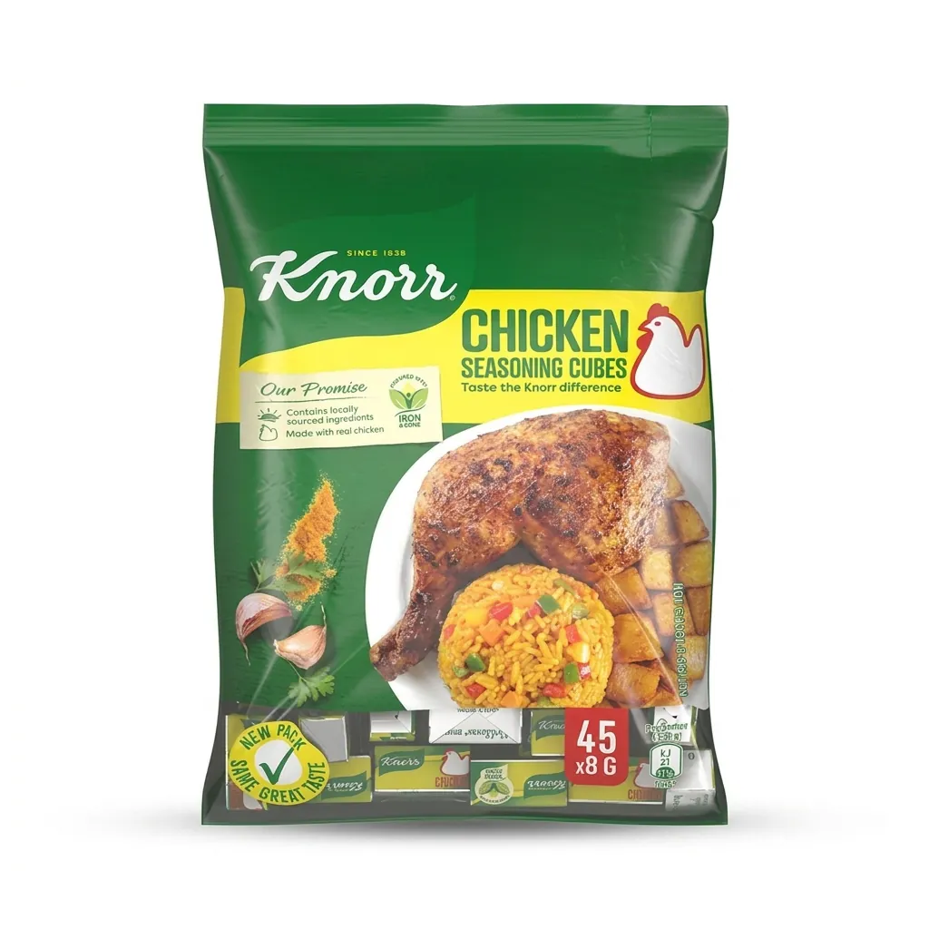 Knorr Chicken Seasoning Cubes (8gX50pcs) Knorr Chicken Seasoning Cubes (8gX50pcs)