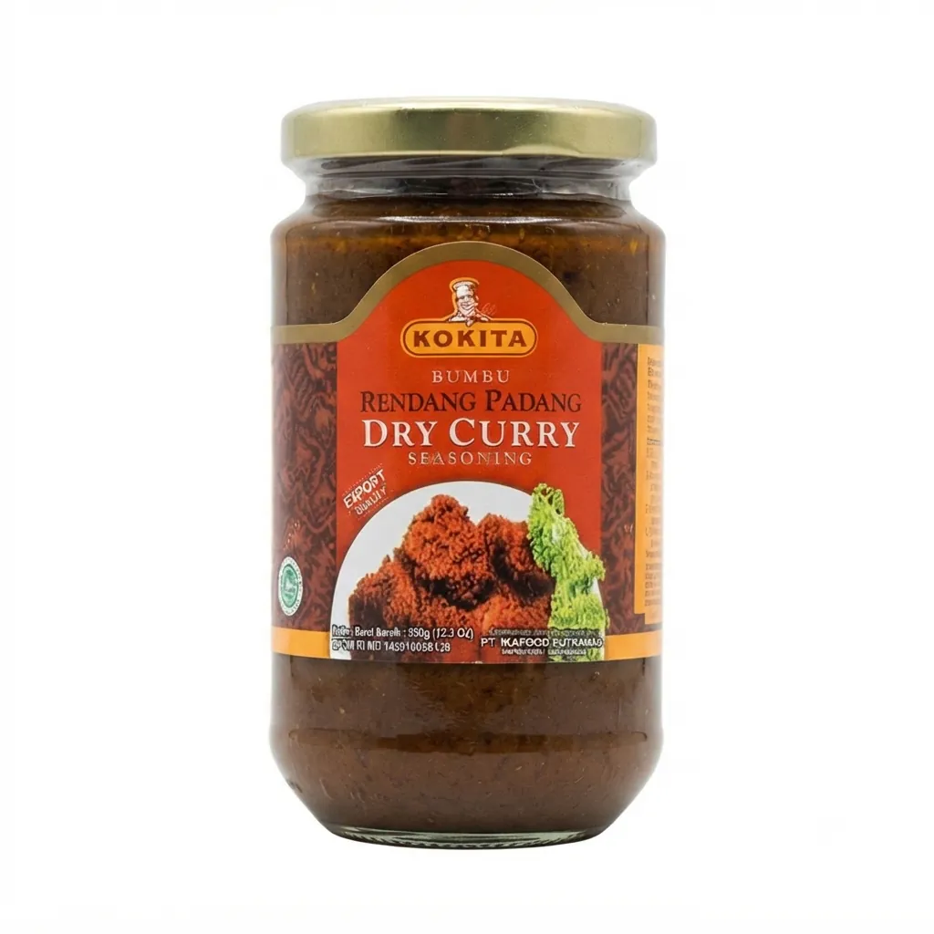 Kokita Rendang Padang Dry Curry (350g) Kokita Rendang Padang Dry Curry (350g)