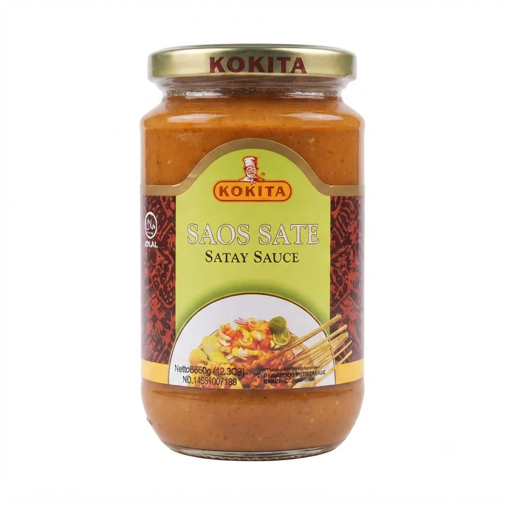 Kokita Saos Sate (Satay Sauce) (350g) Kokita Saos Sate (Satay Sauce) (350g)