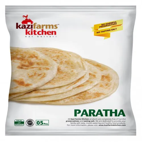 Plain Paratha 5 Pc (400g) by Kazifarms Popular Plain Paratha 5 Pc (400g) by Kazifarms Popular