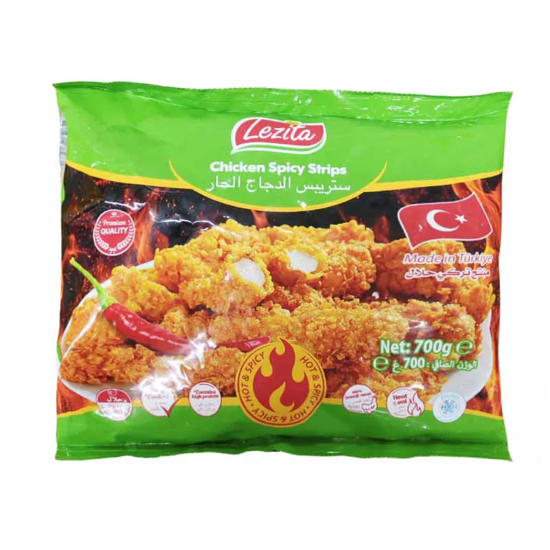 Lezita Chicken Spicy Tender Fillet 700g (FROZEN) Lezita Chicken Spicy Tender Fillet 700g (FROZEN)
