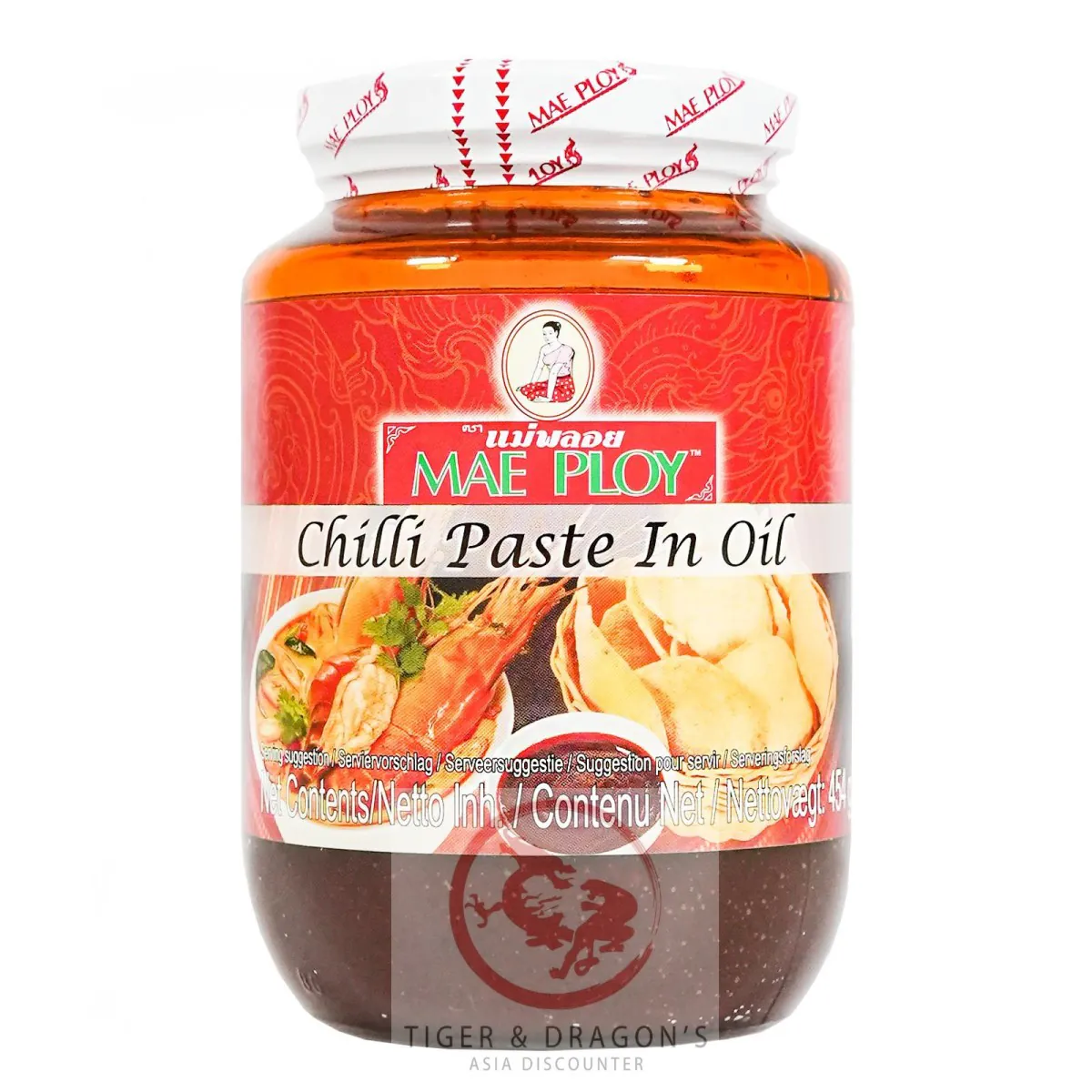 Mae Ploy Chilli Paste In Oil (Thai) 454g