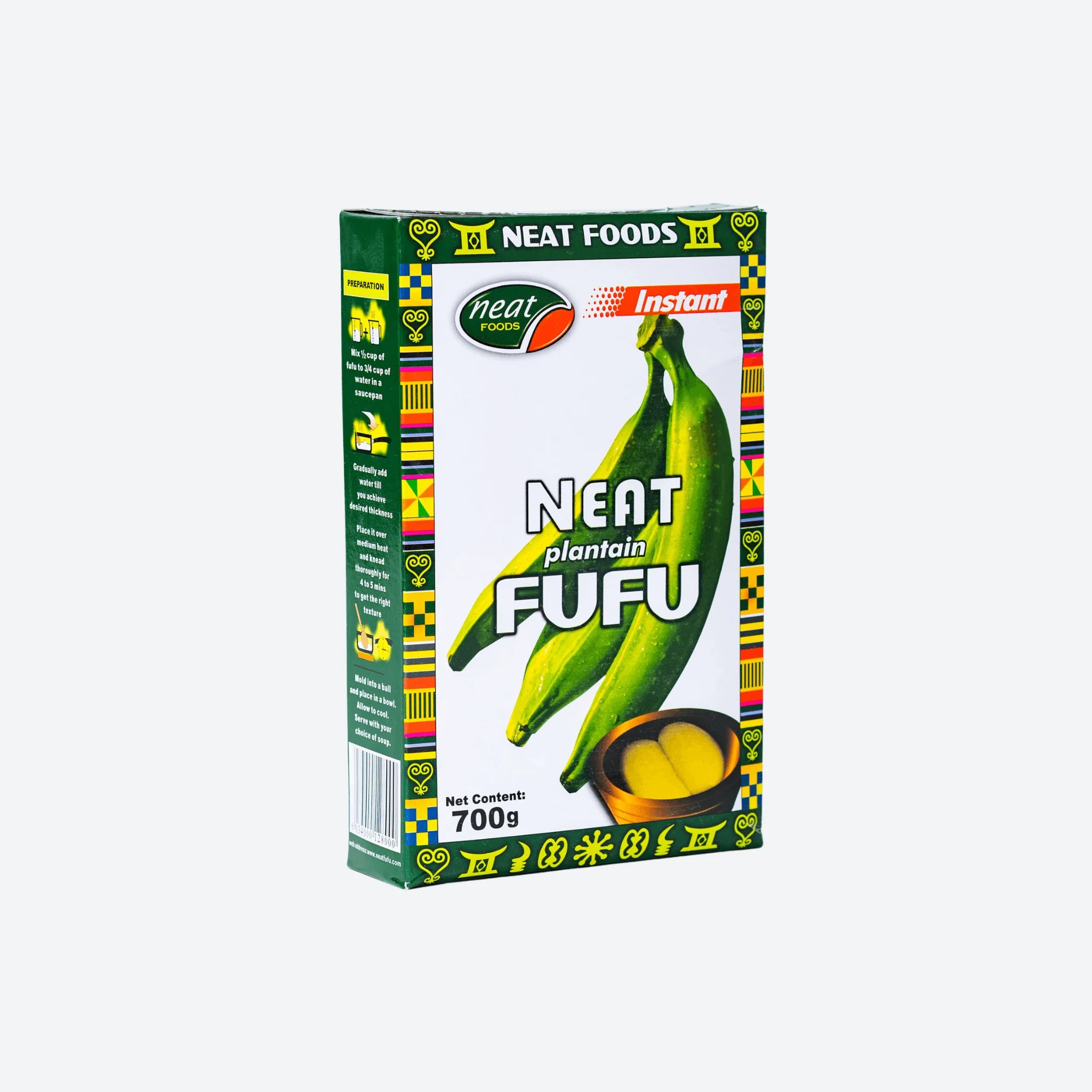 Neat Plantain Fufu Flour (700g)