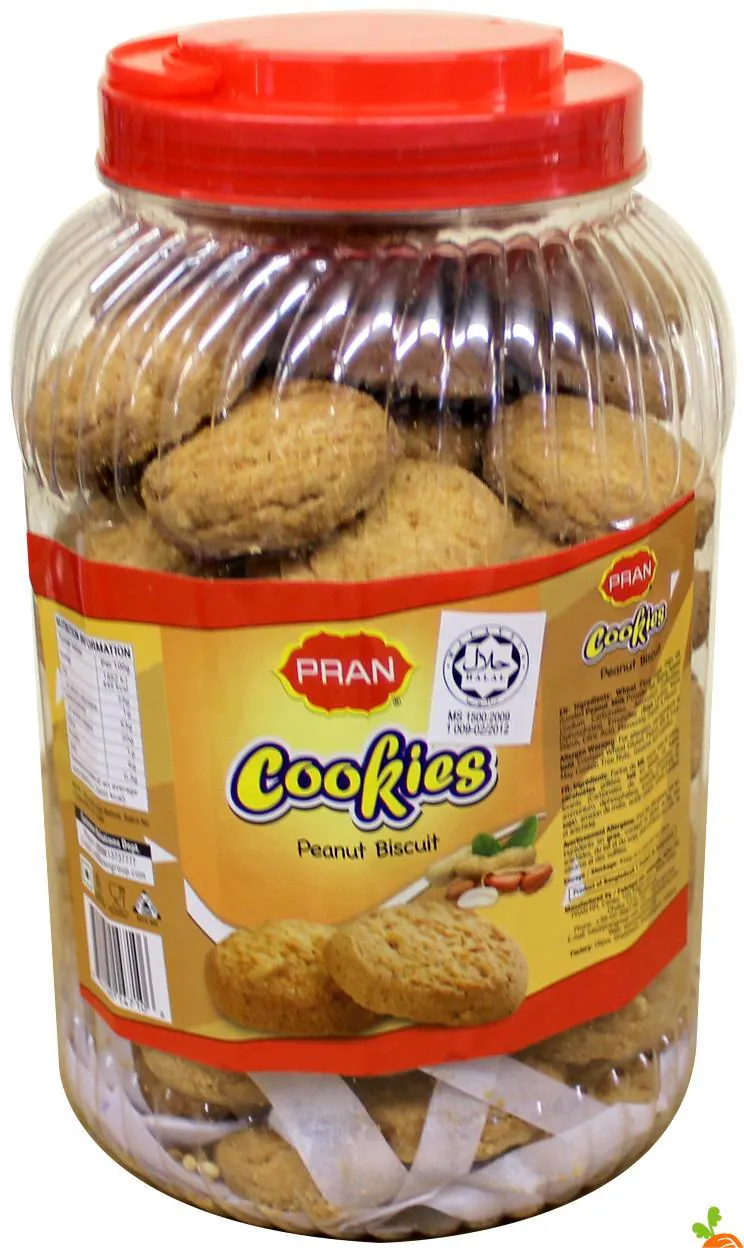 Pran Cookies Peanut Biscuit (900g) Pran Cookies Peanut Biscuit (900g)