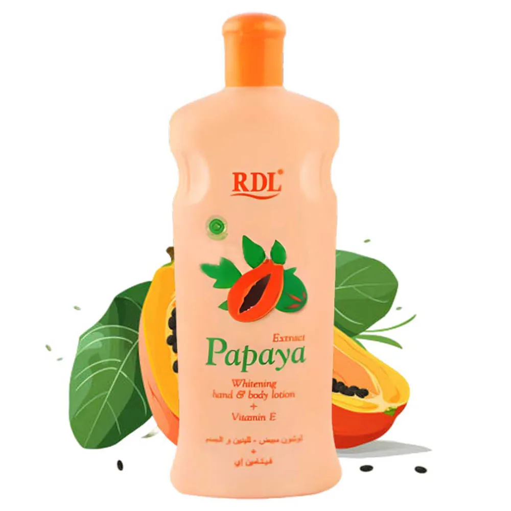 RDL Papaya Whitening Hand & Body Lotion (600ml) RDL Papaya Whitening Hand & Body Lotion (600ml)