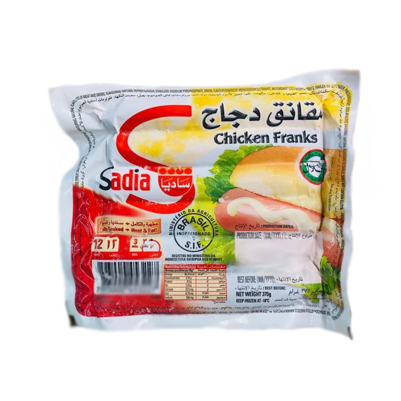 Chicken Franks Sausage Sadia 375g Chicken Franks Sausage Sadia 375g