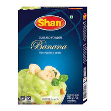 Banana Custard Powder (200g) Shan Banana Custard Powder (200g) Shan