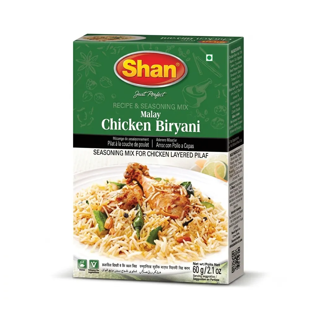 Shan Malay Chicken Biryani (60g) Shan Malay Chicken Biryani (60g)