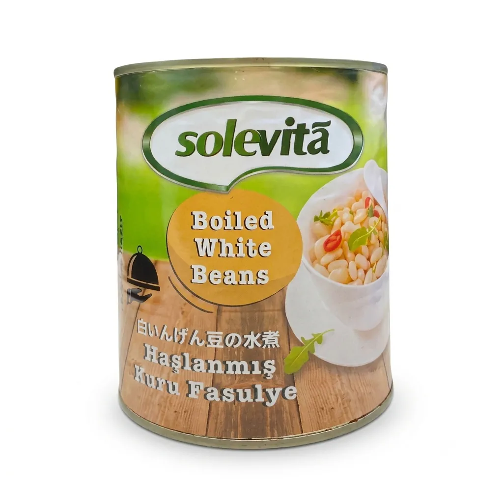 Solevita Boiled White Beans (800g) Solevita Boiled White Beans (800g)