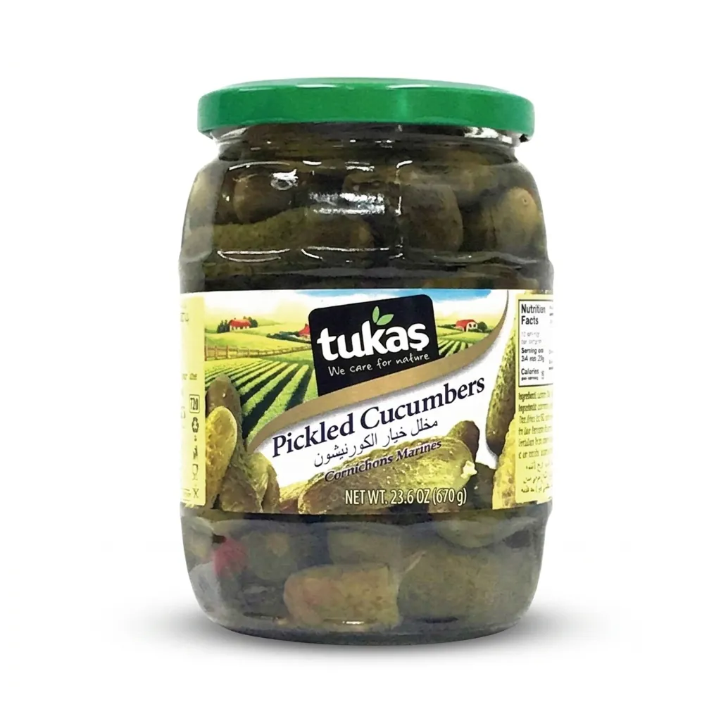 Tukas Cucumbers Pickled (670g)