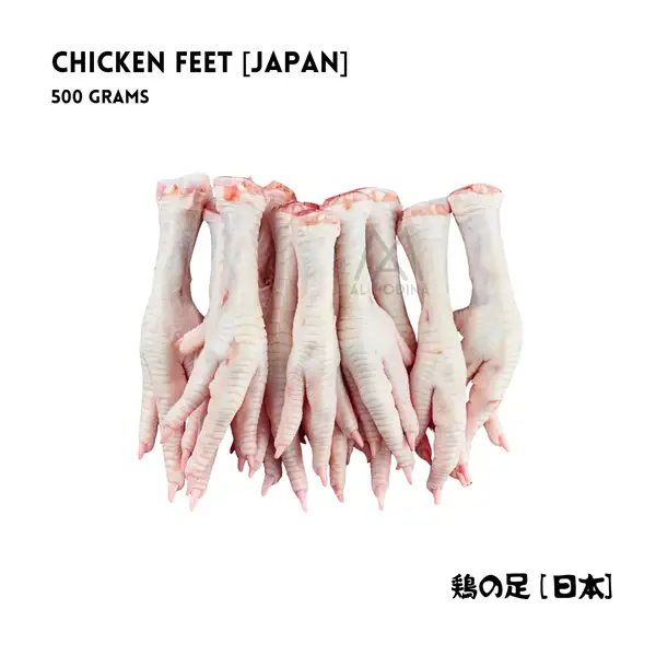Fresh Broiler JP Chicken Feet 500g