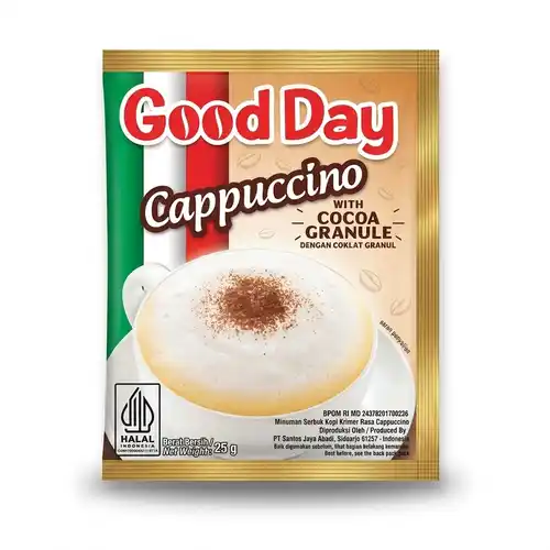 Good Day Cappuccino with Cocoa Granule (25g) Good Day Cappuccino with Cocoa Granule (25g)