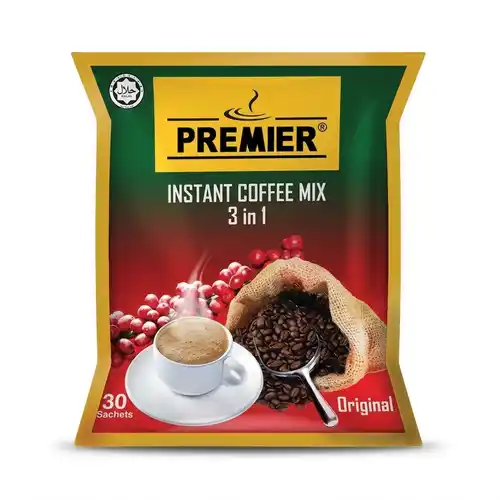 Premier Instant Coffee Mix 3 in 1 (540g) Premier Instant Coffee Mix 3 in 1 (540g)