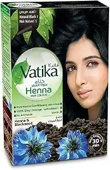 Vatika Henna Hair Color Black (6p) Vatika Henna Hair Color Black (6p)