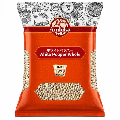 White Pepper Whole (100g) White Pepper Whole (100g)