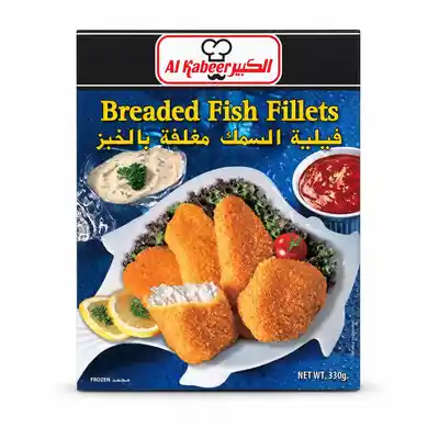 Al Khabeer Breaded Fish Fillets (330g) Al Khabeer Breaded Fish Fillets (330g)