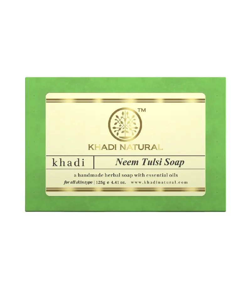 Khadi Neem Tulsi Soap (125g)