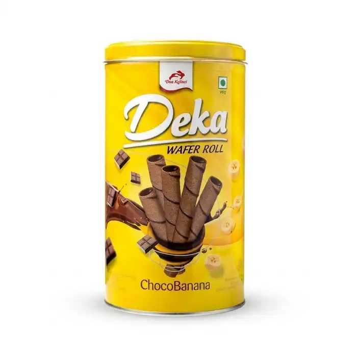 Deka Banana Wafer Roll (300g) Deka Banana Wafer Roll (300g)