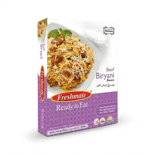 Freshmate Beef Biryani (Boneless) (250g) Freshmate Beef Biryani (Boneless) (250g)