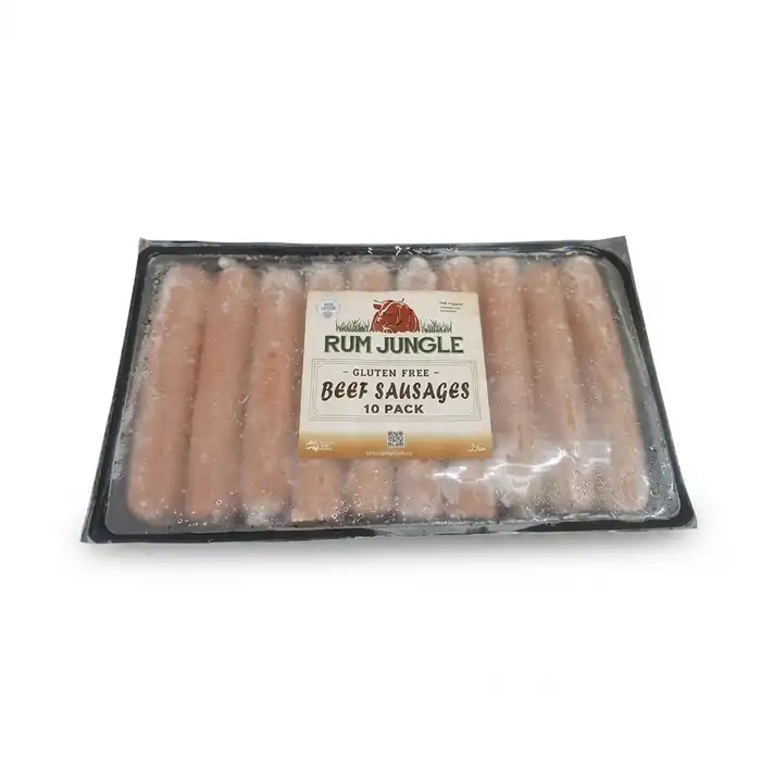 Beef Sausage Rum Jungle 600gm (10ps) Beef Sausage Rum Jungle 600gm (10ps)