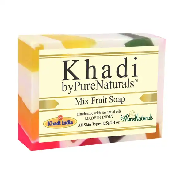 Khadi Mix Fruit Soap (125g)