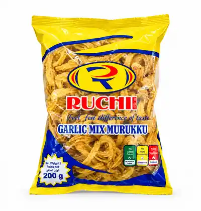 Ruchi Garlic Mix Murukku 200g Ruchi Garlic Mix Murukku 200g