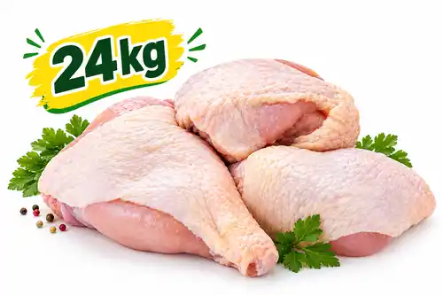 Chicken Boneless of leg (24kg) [2Kgx12 Packs](Clone-45)
