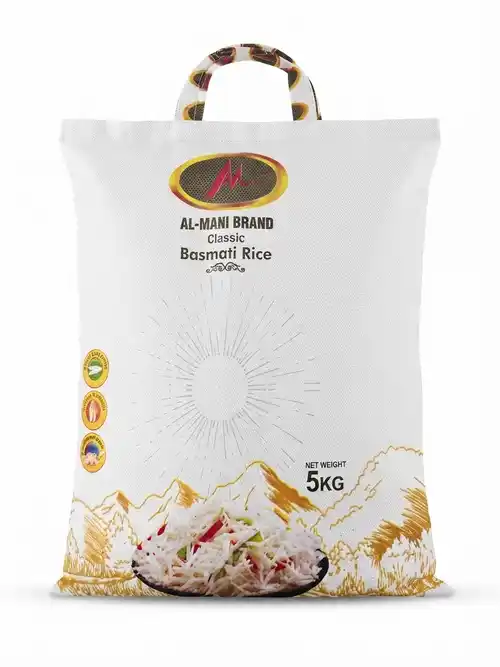 Al Mani Premium Basmati Rice (5Kg) Al Mani Premium Basmati Rice (5Kg)