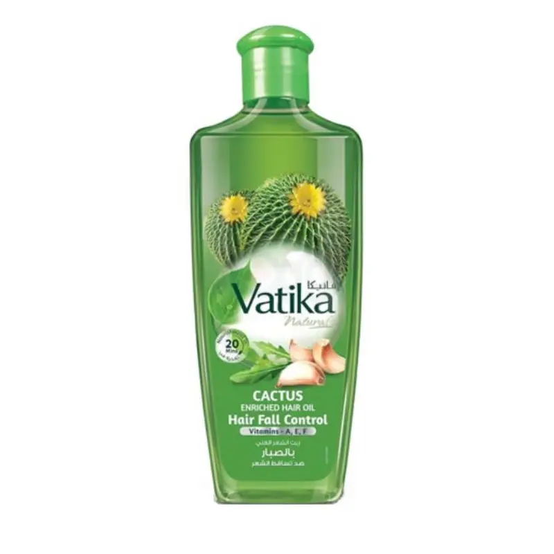 Vatika Cactus Enriched Hair Oil Hair Fall Control (200ml) Vatika Cactus Enriched Hair Oil Hair Fall Control (200ml)