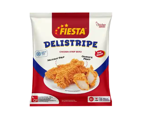Fiesta Chicken Strip Beku (Delistripe) (400g) Fiesta Chicken Strip Beku (Delistripe) (400g)