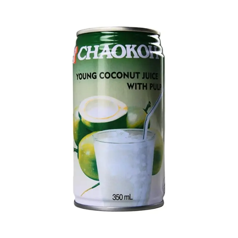 Chaokoh Young Coconut With Pulp Juice (350ml)