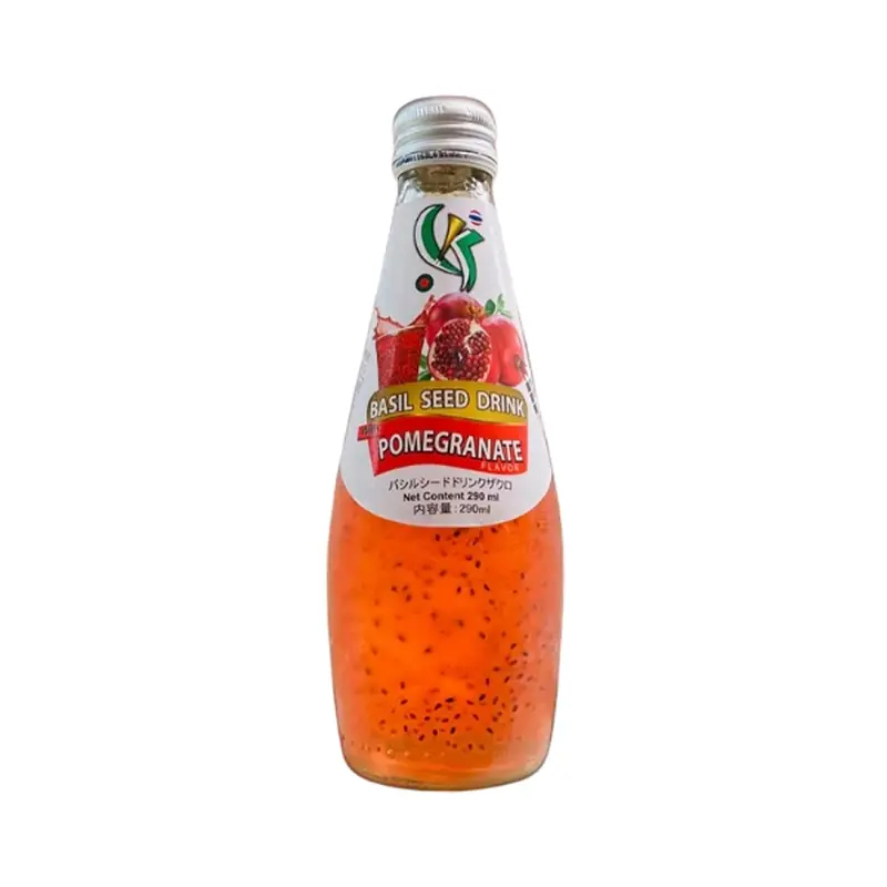 Basil Seed Drink With Pomegranate (290ml) Basil Seed Drink With Pomegranate (290ml)