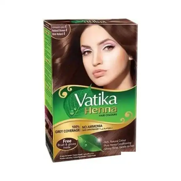 Vatika Henna Hair Colors Brown (6p) Vatika Henna Hair Colors Brown (6p)
