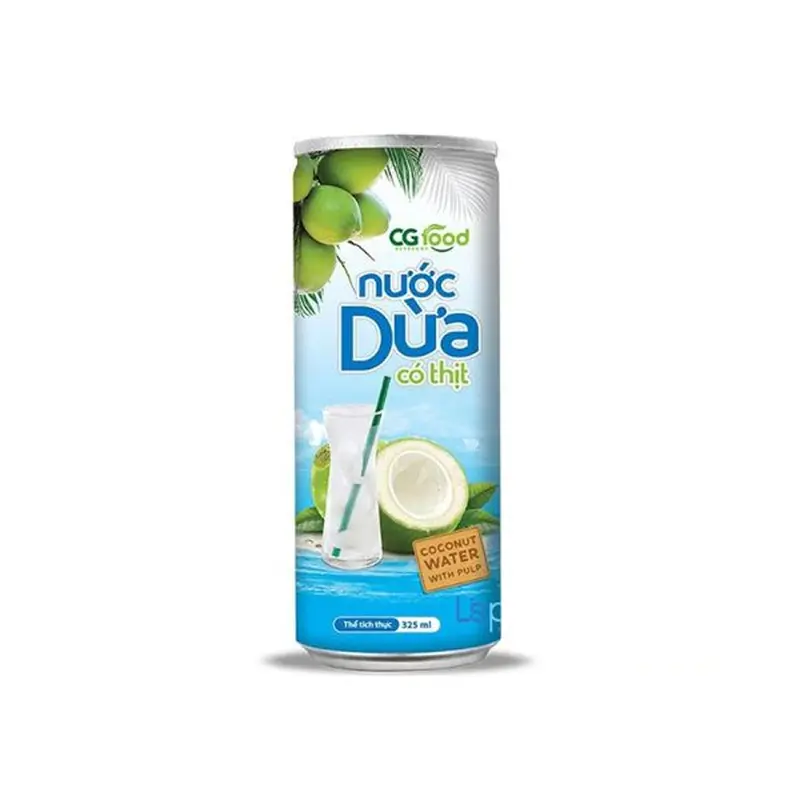 CG Food Nuoc Dua (Coconut Water with Pulp) (325ml) CG Food Nuoc Dua (Coconut Water with Pulp) (325ml)