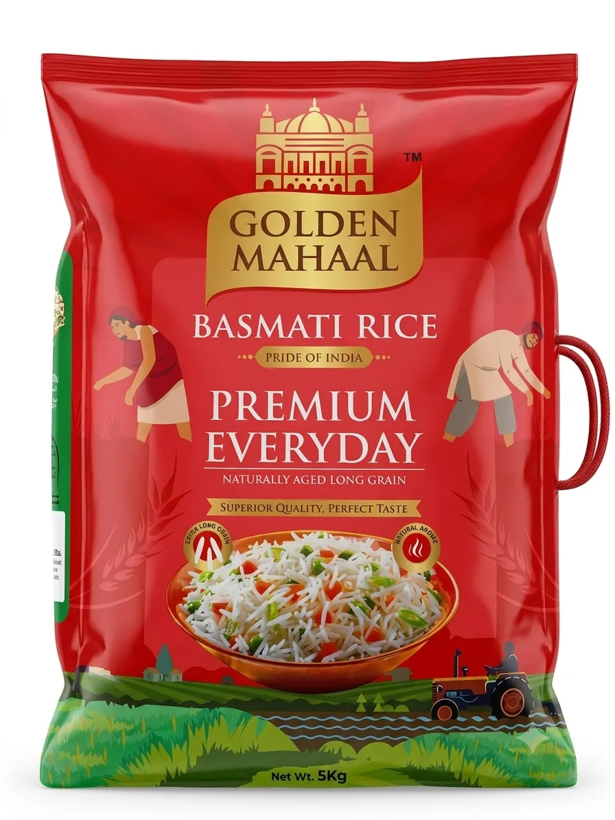 Golden Mahaal Basmati Rice (5Kg)