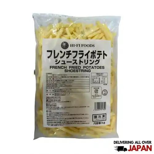 Frozen French Fried Potatoes Shoestring (1kg)