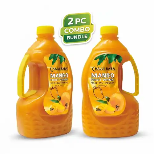 2 Pc Combo Hajji Baba Mango Juice 2Lt