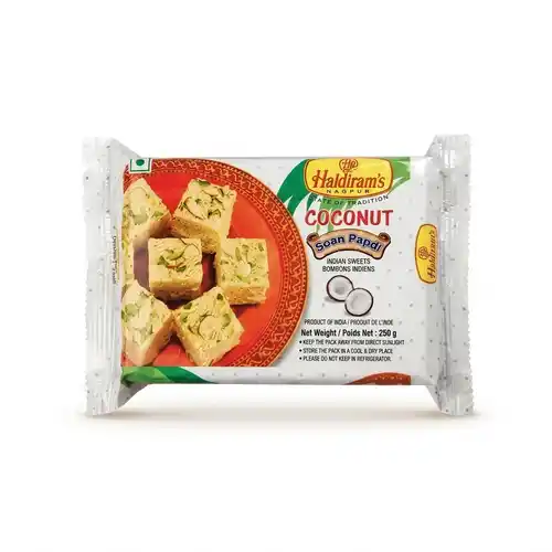 Haldiram’s Soan Papdi Coconut Flavor (250g) Haldiram’s Soan Papdi Coconut Flavor (250g)