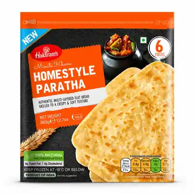 Haldiram’s Homestyle Paratha (6Pcs) Haldiram’s Homestyle Paratha (6Pcs)