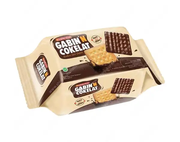 Khong Guan Gabin Cokelat (100g) Khong Guan Gabin Cokelat (100g)