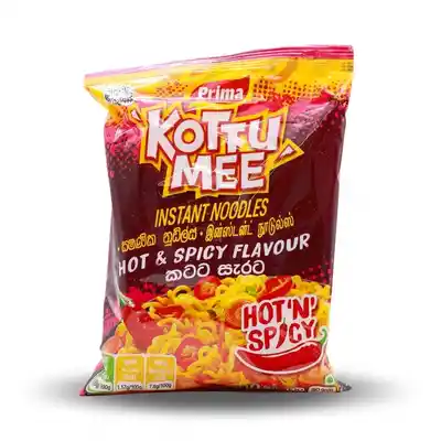 Kottu Mee Instant Noodles Hot & Spicy Flavor (80g) Kottu Mee Instant Noodles Hot & Spicy Flavor (80g)