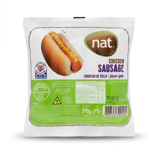 Nat Chicken Sausage (340g) Nat Chicken Sausage (340g)