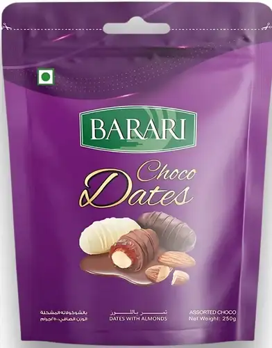 Barari Choco Dates with almond (250g)