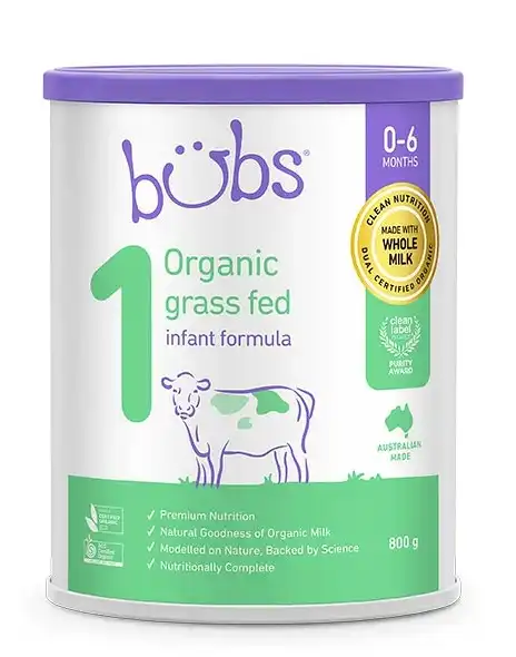 Organic Grass Fed Infant Formula (Halal) 0-6 Months Baby ""