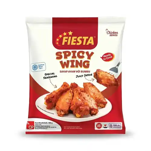 Fiesta Spicy Wing (Sayap Ayam Dengan Bumbu) (400g) Fiesta Spicy Wing (Sayap Ayam Dengan Bumbu) (400g)