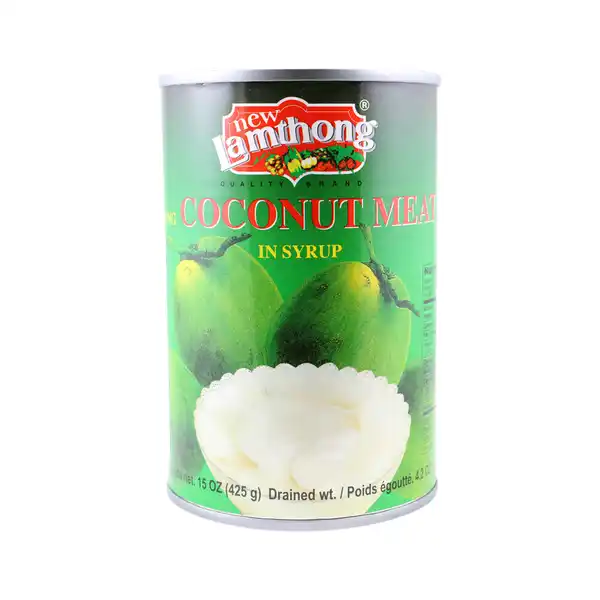 New Lamthong Young Coconut Meat In Syrup (425g) New Lamthong Young Coconut Meat In Syrup (425g)