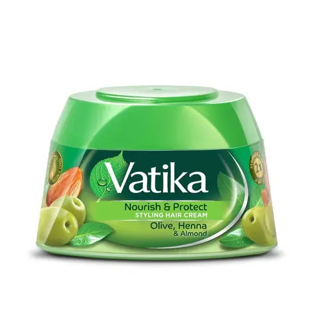 Vatika Hair Cream Olive Henna & Almond (140ml) Vatika Hair Cream Olive Henna & Almond (140ml)