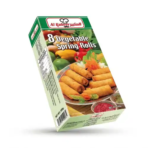 Al Kabeer Vegetable Spring Rolls (280g) Al Kabeer Vegetable Spring Rolls (280g)